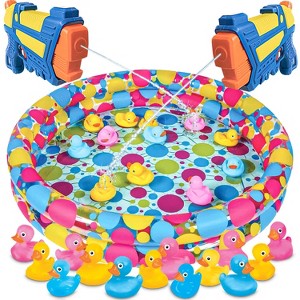 Gamie Duck em Down Carnival Duck Pond Shooting Game - 1 of 4