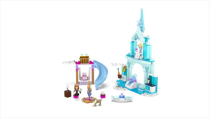 LEGO Disney Frozen Elsa&#39;s Frozen Princess Castle Toy 43238, 2 of 8, play video