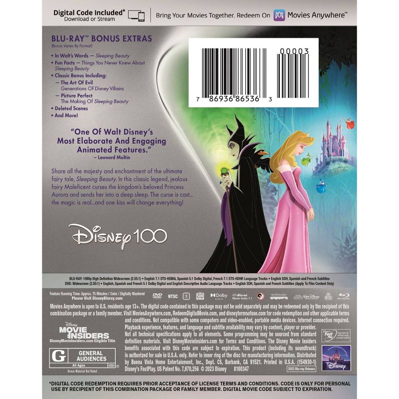 Sleeping Beauty Signature Collection (Blu-ray + DVD + Digital), 2 of 3