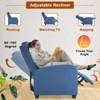 BestMassage Recliner Chair Sofa Chair  Single Sofa Modern Relaxing Chair Room Chair Reclining Chair - 4 of 4