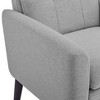 NicBex 1pc Accent Chair Tufted Upholstered Lounge Chair Reading Chair for Living Room Bedroom Studio - 4 of 4