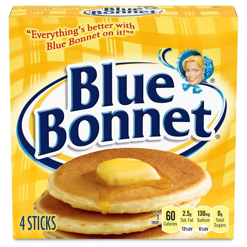 Blue Bonnet Margarine Quarters - 1lb, 1 of 7