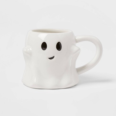 10oz Stoneware Ghost Halloween Mug - Threshold™