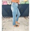 Women's Mid Rise Crop Slim Straight- Curvy - LOVERVET - 3 of 3