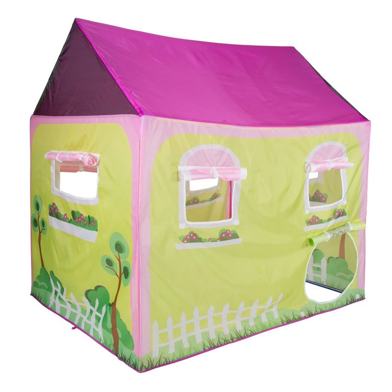Pacific Play Tents Cottage House Kids Play Tent 58" x 48", 5 of 17