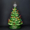 Best Choice Products 15in Pre-Lit Hand-Painted Ceramic Tabletop Christmas Tree w/ 64 Lights - Green - image 3 of 4