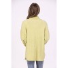 Women's Oversized Textured Button Up Long Sleeve Top - BUCKETLIST - 3 of 4