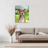 Stupell Industries Boxer and Rainbow Portrait Canvas Art - 3 of 4