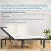 Continental Sleep, 15" Bed Base with Foot Retainer Bar, Mattress Gripping Fabric, Easy Positioning with Wireless Remote Control, - 3 of 4