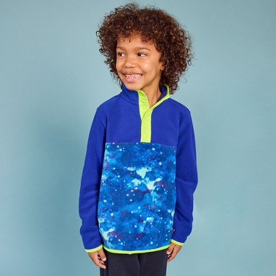 bright blue galaxy