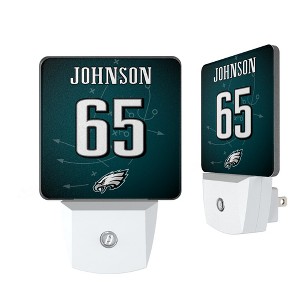 NFL Philadelphia Eagles Players Game Tactic Night Light 2-Pack - 1 of 4