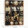 50PCS Christmas Ball Ornaments Set, Small Decorative Hanging Baubles for Xmas Tree, Holiday Party, Wreath, Garland, and DIY Decorations - 2 of 4