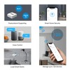 IHOMEADORE Zigbee 3.0 Wireless Gateway Smart Home Security Voice Control Smart scene - 4 of 4