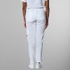 Members Only Women’s Scrub Jogger Cargo Pant with Open Bottom Leg (Printed Waist Pocket Bags) - 4 of 4