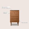 JONATHAN Y VAN1000 Aubert 20 in. W x 18 in. D x 33 in. H Thick Linear Slat Modern 2-Shelf Bath Vanity Cabinet Only (Sink Basin not Included) - 4 of 4