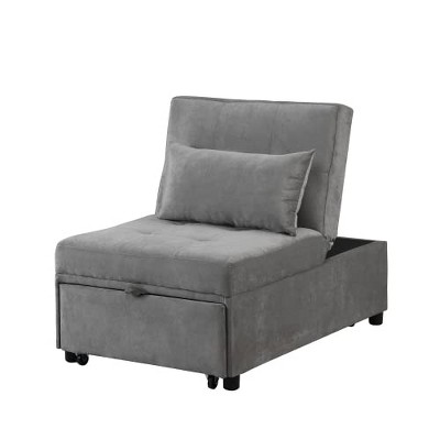 Sofa Bed  Bed Convertible Chair Recliner Sofa Stool Guest Sofa Chair for Bedroom Living Room，