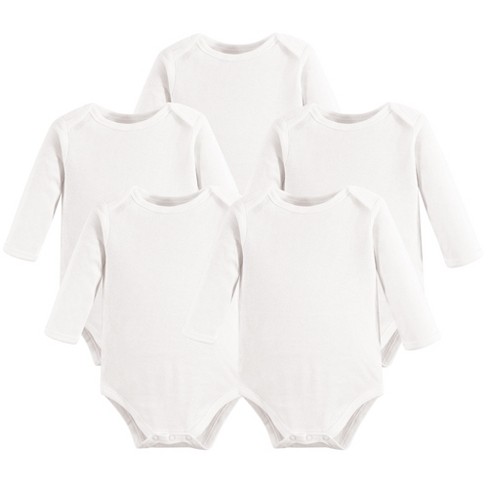 Honest Baby 5pk Organic Cotton Short Sleeve Bodysuit - Gray 12m : Target
