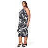 L I V D Women's Selina One Shoulder Midi Dress - 2 of 3