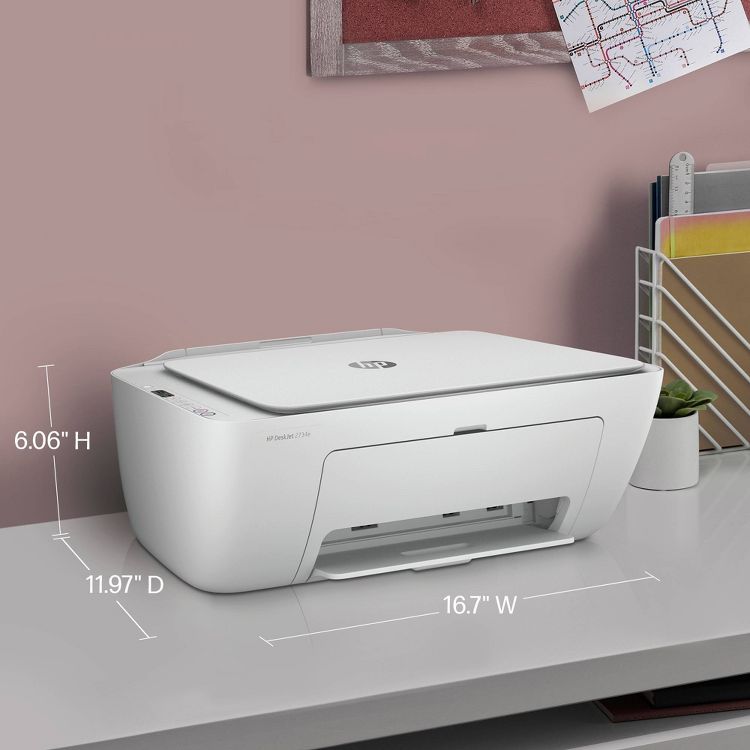 HP DeskJet 2734e Wireless All-in-One Color Printer Scanner Copier with 3 Months Free Instant Ink (26K72A), 5 of 17