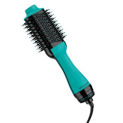 Revlon Salon One-Step Hair Dryer and Volumizer Hot Air Brush - Teal