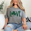 Simply Sage Market Love Clover Puff  Garment Dyed Tee - 2 of 4
