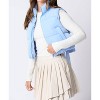 Women's Bow Puffer Vest - Peach Love - 2 of 3