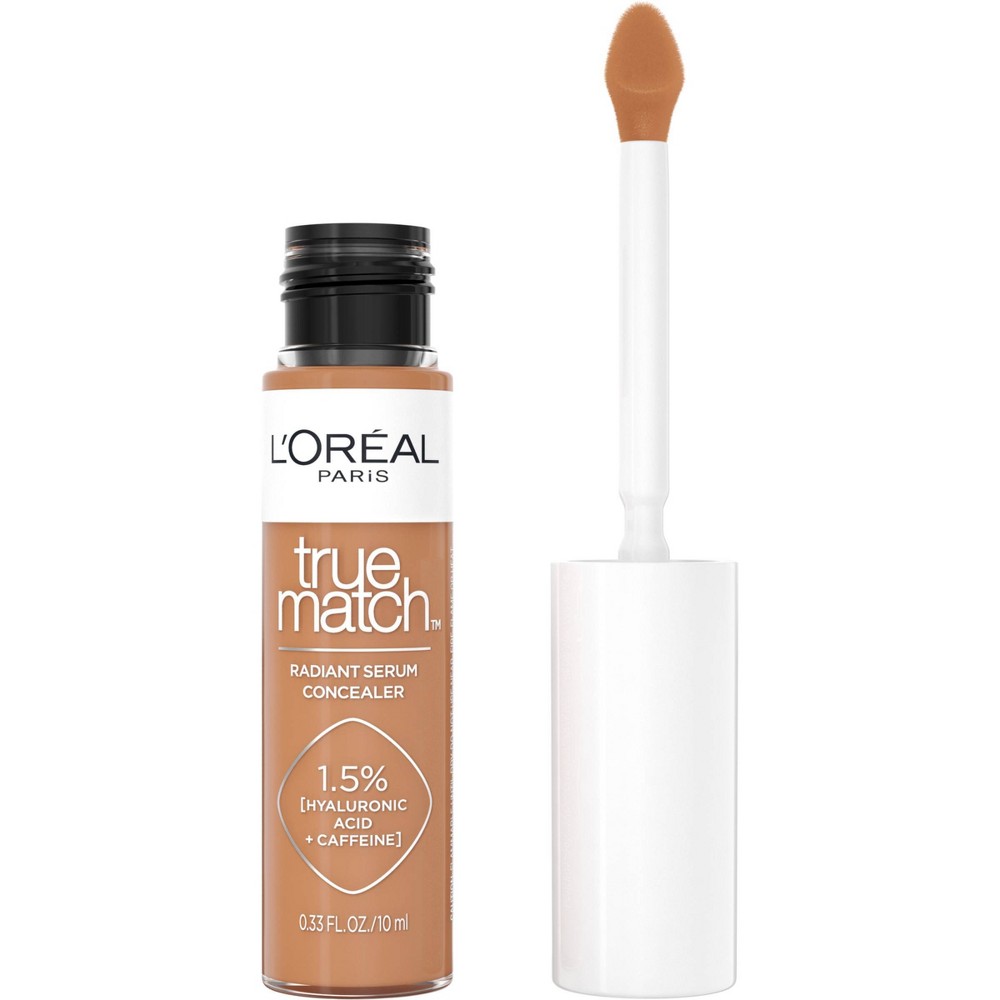 Photos - Other Cosmetics LOreal L'Oreal Paris True Match Radiant Serum Concealer with Hyaluronic Acid - N8 