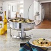 Gibson Home Langston 4 Piece 4.5 Quart Round Chafing Dish - image 3 of 4