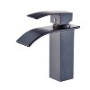 LunaLulinlk Bathroom sink faucet, single hole bathroom faucet, modern single handle lavatory faucet - 2 of 4