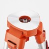 Aluminum Surveying Tripod, Laser Level Tripod Stand with Foldable Legs, Heavy Duty 5/8" x 11" Thread Flat Head Quick Clamp Construction Tripod - 4 of 4