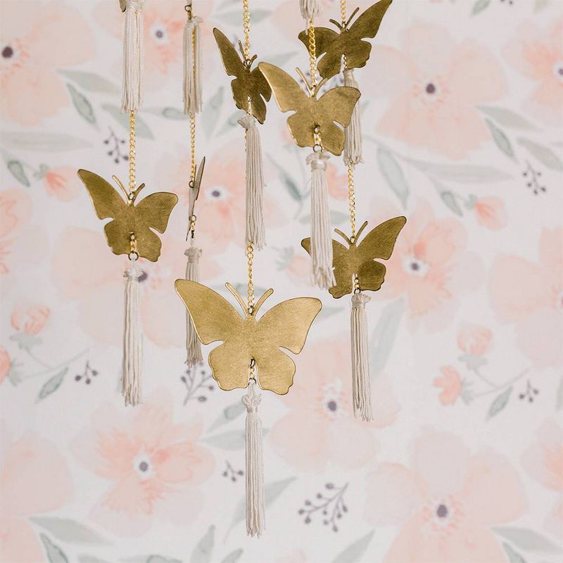 Crane Baby Brass Finish Ceiling Hanging - Parker Butterfly, 5 of 8