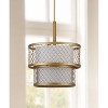 Evie Mesh Pendant Light - LIT4200 - Gold - Safavieh - 3 of 4