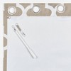 108"x84" Ironwork Sateen Woven Room Darkening Blackout Grommet Top Curtain Panel Patio - Exclusive Hom - 3 of 4