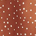 Brown/Cream Polka Dot