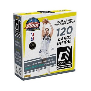 2021-22 Panini Donruss Basketball Mega Box (Holo Teal Laser Parallels!) - 1 of 1