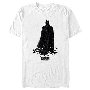 Men's The Batman Silhouette Bats T-Shirt - 1 of 4