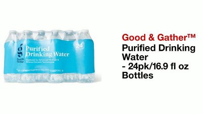 Purified Drinking Water - 24pk/8 fl oz Bottles - Good & Gather™