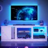 PINMOCO 63 inch TV Stand for TVs up to 70 inch Gaming Media Console with LED Lights and Adjustable Shelves Entertainment Center - 2 of 4