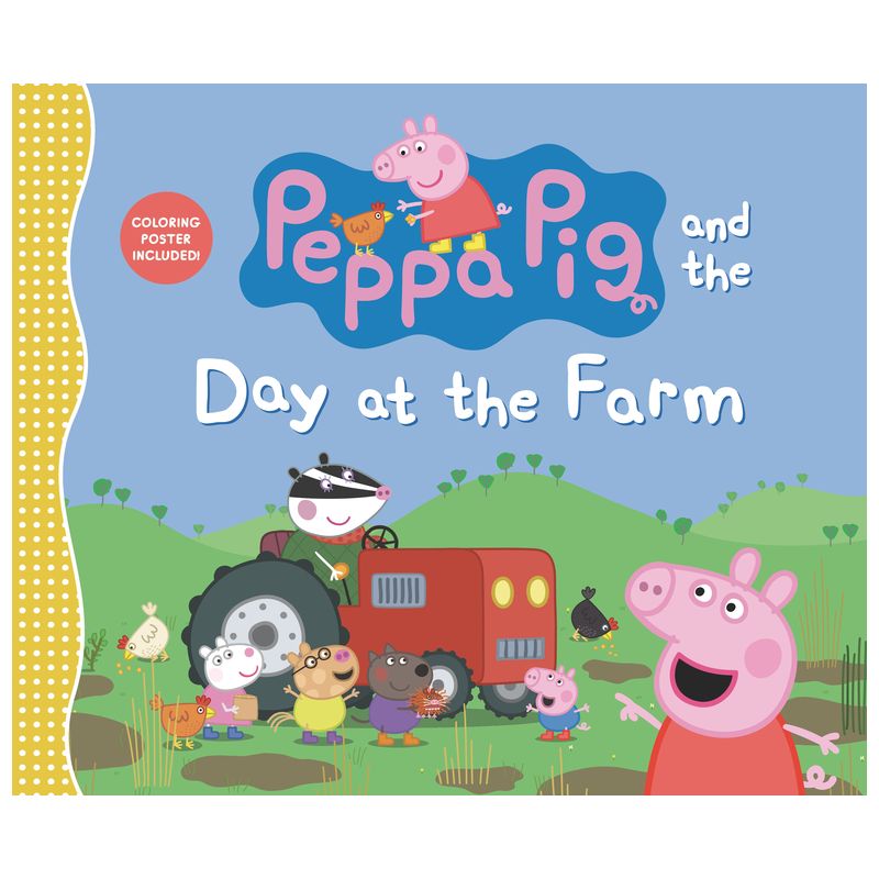 Peppa Pig and the Day at the Farm - by  Candlewick Press (Hardcover), 1 of 2