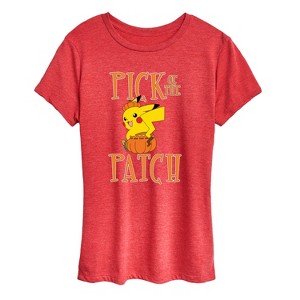Women's - Pokémon - Pick Of The Patch Short Sleeve Graphic T-Shirt - 1 of 4