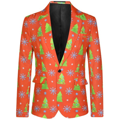 MEN -BASEBALL STYLE JACKET RED & GREEN