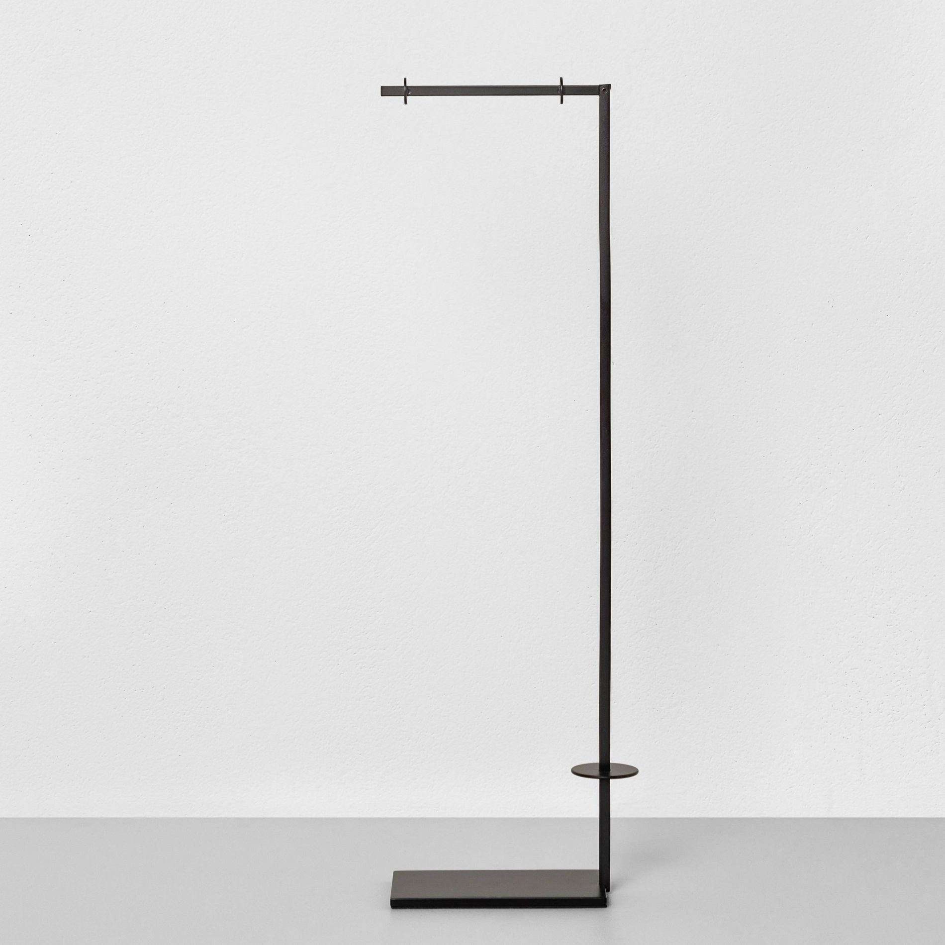 Metal Toilet Paper Holder Stand Matte Black - Hearth & Hand™ with Magnolia: Steel Bathroom Tissue Organizer