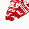 PATPAT Christmas Family Matching Pajamas Allover Snowman Christmas Tree Long-Sleeve Hooded Zipper For Family - 4 of 4