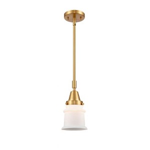 Canton - 1 Light Stem Hung Mini Pendant In Industrial Style-11.13 Inches Tall and 6.5 Inches Wide - 1 of 1