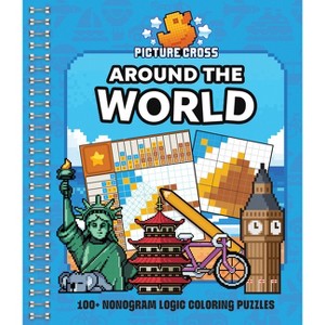 Picture Cross Around the World - by  Cottage Door Press (Spiral Bound) - 1 of 1