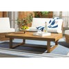 Duncan Coffee Table - Indoor/Outdoor - PAT7331 - Natural - Safavieh - 2 of 4
