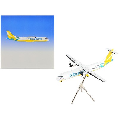 ATR 72-600 Commercial Aircraft "Cebu Pacific" White and Yellow "Gemini 200" Series 1/200 Diecast Model Airplane by GeminiJets