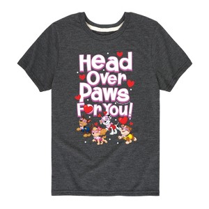 Boys' - Paw Patrol - Head Over Paws For You Short Sleeve Graphic T-Shirt - 1 of 4