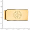 Black Bow Jewelry 10k Yellow Gold Winnipeg Jets NHL Money Clip - 2 of 3