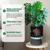 Tall Planters Set of 2, Large Planter , Flower Pots with Water Level Monitor, for Patio, Porch, Living Room, or Home Office - 4 of 4